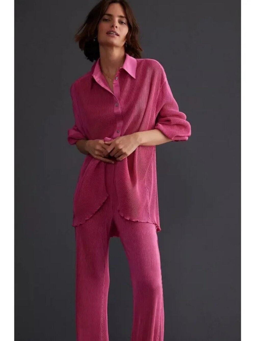 Sleeper Origami Pyjama Set Hot Pink
